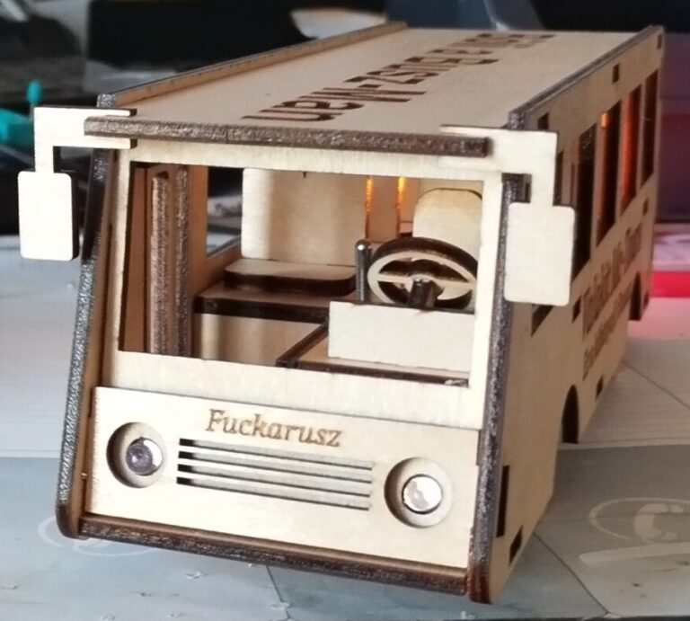 3D lézervágás Fa